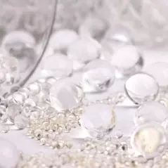 Set 10000 bile decorative din hidrogel, biodegradabile, Gonga®