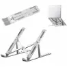 Suport pliabil pentru laptop, din aluminiu, 25x18 cm, Gonga®