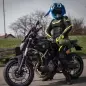 Husa amuzanta casca moto Funny Rider, marime universala, Gonga®