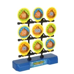 Pistol de jucarie cu bile si tinta in miscare, Gonga®