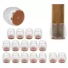 Set 16 bucati, protectie din silicon pentru picioarele scaunelor 12-16mm, Gonga®