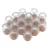 Set 16 bucati, protectie din silicon pentru picioarele scaunelor 12-16mm, Gonga®