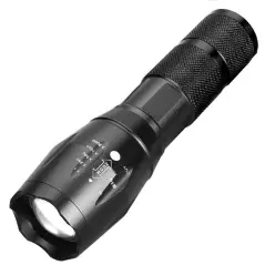 Lanterna LED tactica,13,2 x 3,5 cm, Gonga®