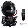 Proiector in forma de astronaut cu chitara, permite proiectarea stelelor sau galaxiilor, Gonga®