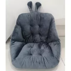 Perna adanca pentru scaun, cu spatar si laterale late, 45x45 cm, Gonga®