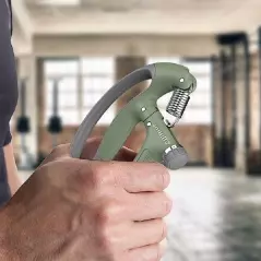 Flexor pentru exercitii antebrat, ajustabil, rezistenta 10-100kg, contor electronic cu 4 cifre, Gonga®