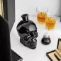 Decantor din sticla in forma de craniu, 750 ml, Gonga®