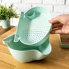 Bol inteligent cu scurgere si buzunar pentru smartphone, Gonga®