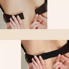 Set de 3 extensii de sutien pentru marire circumferinta, 5 cm, Gonga®