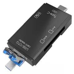 Cititor de carduri 5 in 1, USB 3.0, Micro USB, Type-C, Gonga®