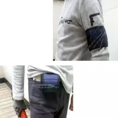 Bratara magnetica pentru piulite, suruburi, unelte mici, 36 x 9,5 x 0,4 cm, Gonga®