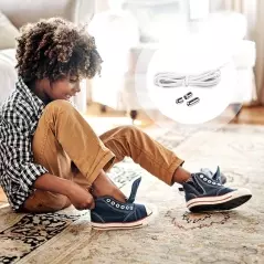 Sireturi elastice fara legare, 100 cm, Gonga®