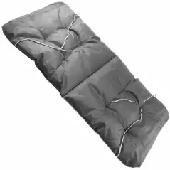 Perna confortabila pentru scaun de gradina 48x48 cm, Gonga® - Gri