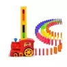 Joc domino cu locomotiva, joc de sunete si lumini, 80 de piese, Gonga®