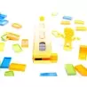 Joc domino cu locomotiva, joc de sunete si lumini, 80 de piese, Gonga®