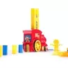 Joc domino cu locomotiva, joc de sunete si lumini, 80 de piese, Gonga®