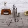 Set pentru cocktail si bauturi, inox, 6 piese, Gonga®