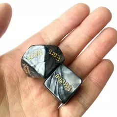 Set 2 zaruri erotice pentru adulti, cu parti ale corpului, Gonga®