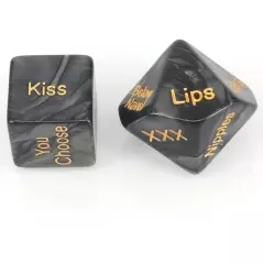 Set 2 zaruri erotice pentru adulti, cu parti ale corpului, Gonga®