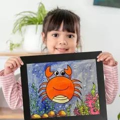 Rama foto din lemn, A4, 33x25 cm, Gonga®