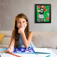 Rama foto din lemn, A4, 33x25 cm, Gonga®