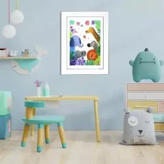 Rama foto din lemn, A4, 33x25 cm, Gonga®