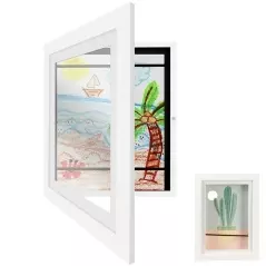 Rama foto din lemn, A4, 33x25 cm, Gonga®