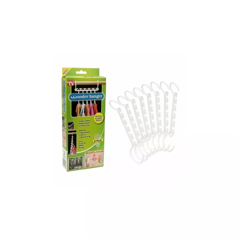 Set 8 organizatoare pentru 40 umerase, Gonga®
