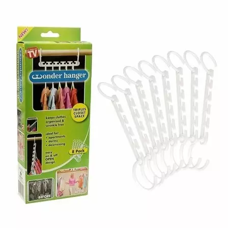 Set 8 organizatoare pentru 40 umerase, Gonga®