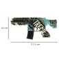 Pistol cu bile din gel de 7-8 mm, incarcare usb si set de 550 bile, Gonga®