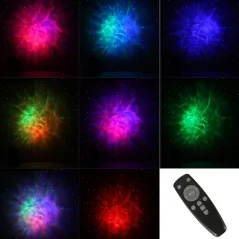 Proiector in forma de astronaut cu stea, permite proiectarea stelelor sau galaxiilor, Gonga®