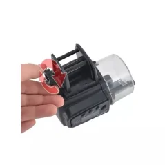 Hranitor automat pentru pesti de acvariu, afisaj LCD, plastic, 10.6x10.3x5.9 cm, Gonga®