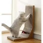 Ansamblu de joaca pentru pisici orizontal si vertical tip zgarietor cu minge, 60 x 40.5 x 25 cm, Gonga®