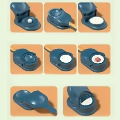 Forma pentru preparare ravioli, din plastic, 20.5 cm, Gonga®