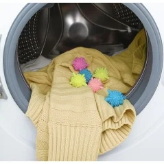 Set 5 bile anti-scamosare si inmuiere a rufelor, pentru masina de spalat, Gonga®