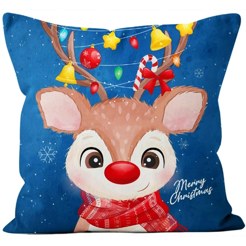 Husa de perna decorativa cu motiv de Craciun, Gonga®