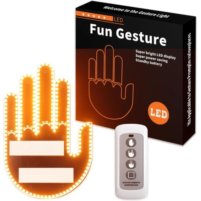 Lampă Auto cu Gesturi de mână, cu telecomanda, Gonga®