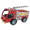 Set de constructie, masina de pompieri, elemente metalice cu surub, 292 bucati, Gonga®