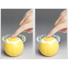 Minge de jucărie interactivă electronică pentru pisici cu încărcare USB, Gonga®