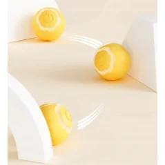 Minge de jucărie interactivă electronică pentru pisici cu încărcare USB, Gonga®