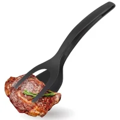 Spatula Multifunctionala tip Cleste pentru gatit, rezistenta la caldura, 30 cm lungime,Gonga®