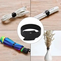 Bandă velcro pentru organizare cabluri, 50 bucati, Gonga®