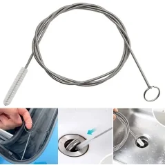 Perie pentru curatat, desfundat scurgeri, flexibila, lungime de 150 cm, Gonga®