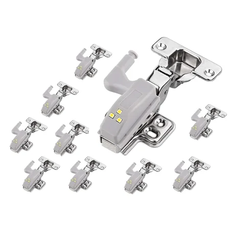 Set 10 lampi led pentru balamale dulap, Gonga®