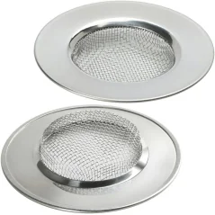 Sita de scurgere din otel pentru înfundarea chiuvetei, diametru 7.5 cm, Gonga®