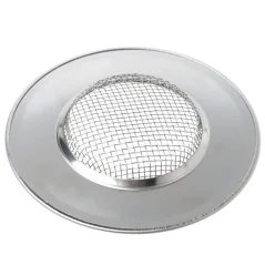 Sita de scurgere din otel pentru înfundarea chiuvetei, diametru 7.5 cm, Gonga®