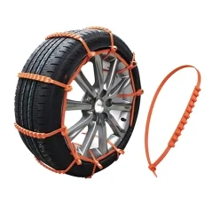 Benzi antiderapante pentru anvelope auto, set de 10 bacati, Gonga®