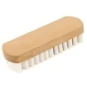 Perie pentru curatarea pantofilor de piele intoarsa si nubuck, maner din lemn, material cauciuc,12.5x4.2x3 cm, Gonga®