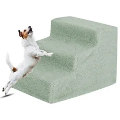 Scara pentru caini, Plastic/Poliester, 35x45x31.5cm, Gonga®