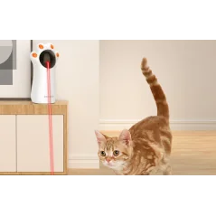 Jucărie interactivă cu laser pentru pisici, Rojeco, model labuta, Gonga®